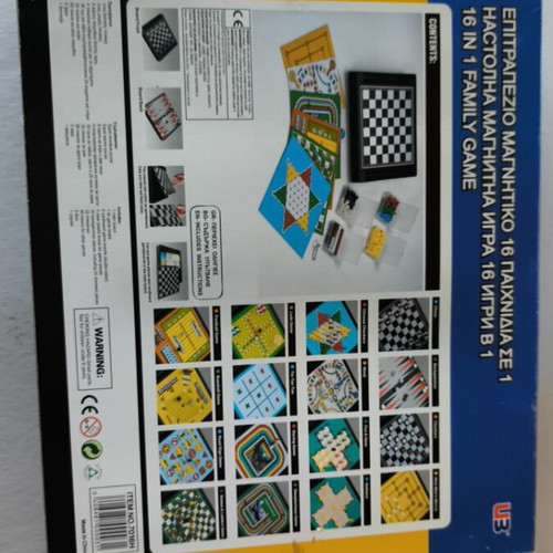 Magnetic board game 16 in 1 new
