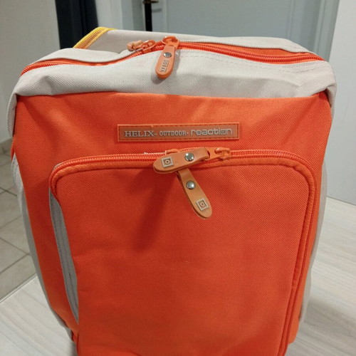Crossbody bag new orange durable material for daily use