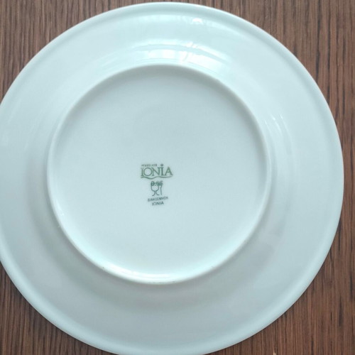 Anek Lines fruit plate porcelain 20 cm like new