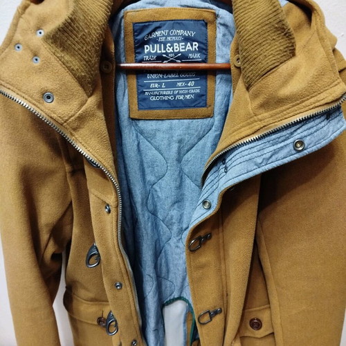 Pull & Bear men's coat used, size L
