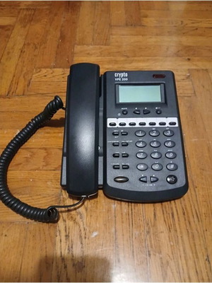 Crypto VPE 200 VoIP phone like new with power adapter and cables