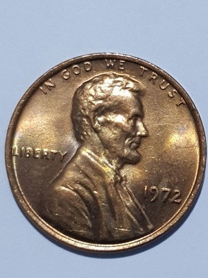 ONE CENT ΑΜΕΡΙΚΗΣ ΤΟΥ1972 ΣΕ ΤΕΛΕΙΑ ΚΑΤΑΣΤΑΣΗ