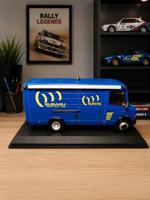 Subaru World Rally Team Service Van κλίμακα 1:43 σαν καινούργιο