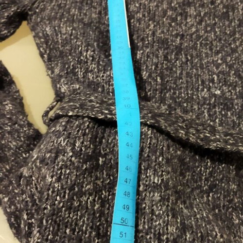 Marlboro knitted cardigan like new, blue and gray, size M-S