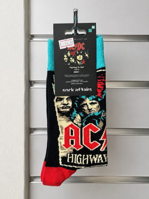 AC DC socks, official Sock Affairs cotton