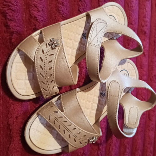 Summer sandals new size 38 beige