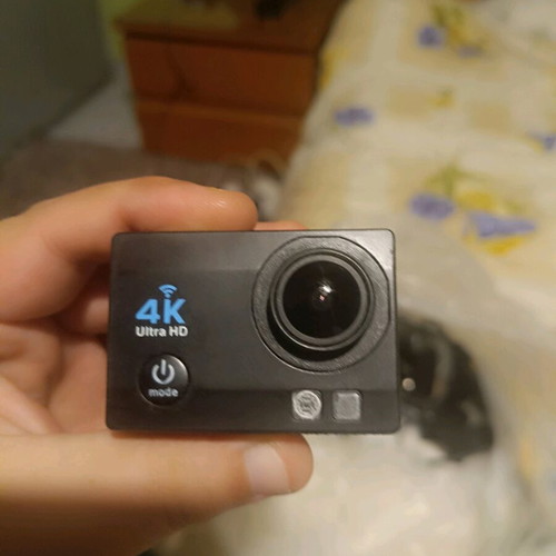 4K camera used with many accessories