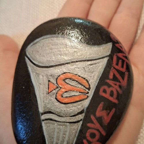 Handmade decorative stone Euroleague winners 2026 Olympiakos new