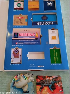 Swedish Match Advertising Matchbox Sample Case with 11 Full Matchboxes
