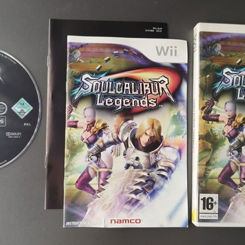 Nintendo Wii Soulcalibur Legends game used