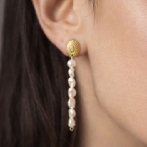 Handmade earrings and bracelet with twin/fish/aries charm, new