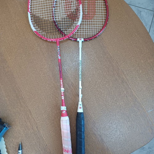 Badminton rackets set of 2 used