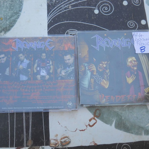 Revenge Vendetta CD album used, metal