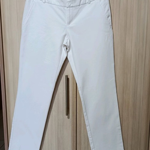 Calvin Klein white pants like new, size S/M