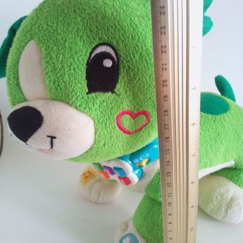 Scout LeapFrog plush dog used with music and English