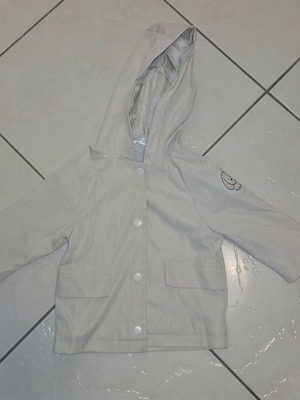 Lightweight hooded jacket for 6-9 months, 74 cm
