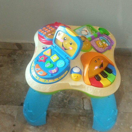 Educational activity table for children 6-36 months
