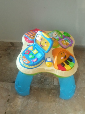 Educational activity table for children 6-36 months