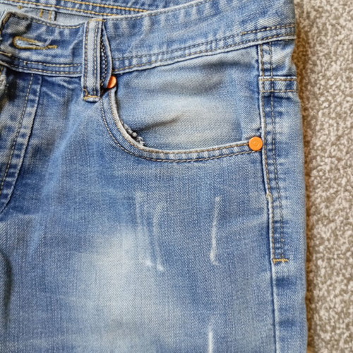 Diesel x Adidas Jeans collaboration blue, like new, size M