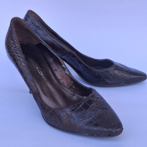 Rossella Lopes pumps size 39 like new, brown