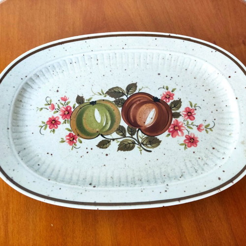 Veronika Winterling Bavaria Oval Serving Platters set of 2 like new