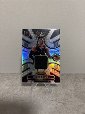 2025-26 Panini Select Euroleague Justin Robinson Jersey 102/125 new