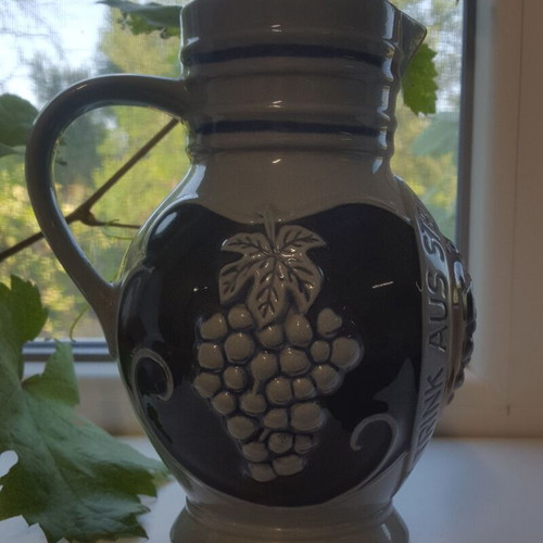 Vintage German wine jug like new, ceramic
