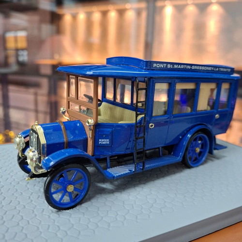 Fiat 18 BL Omnibus 1915 συλλεκτική μινιατούρα λεωφορείου 1:43 RIO