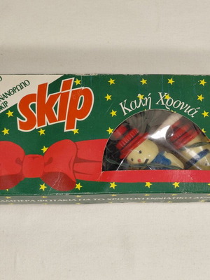 Skip Christmas Lights vintage used with original box
