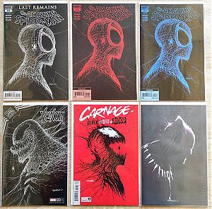 Marvel Comics - Patrick Gleason Covers bundle - Amazing Spider-Man, Venom, Carnage, Black Panther
