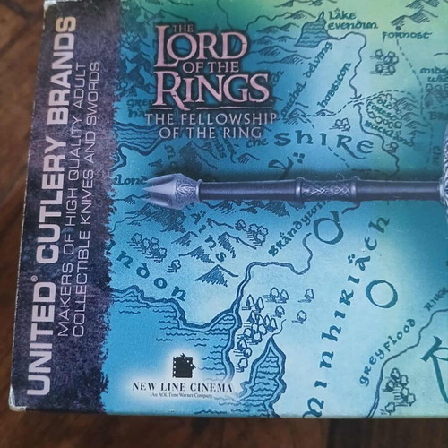 Lord of the Rings Witchking collectible miniature sword new with stand