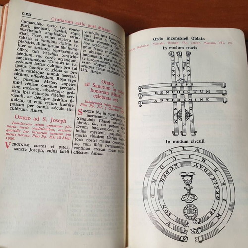 Missale Romanum 1950 used edition by Marietti in Latin