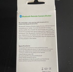 Bluetooth remote camera shutter new, unused