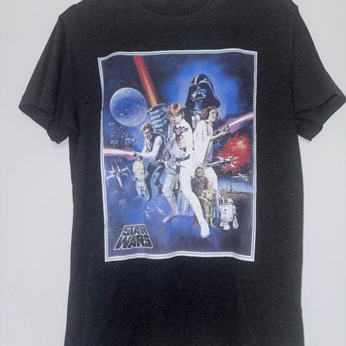 Star Wars T-shirt size M like new, gray
