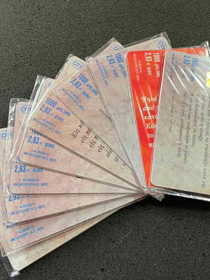 Αρχαίοι ποιητές καινούργιο σετ 10 τηλεκαρτών 2001