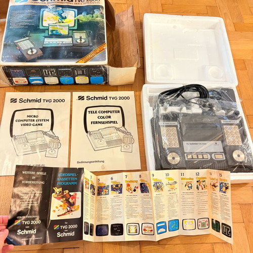 Schmid TVG 2000 vintage console unused in box