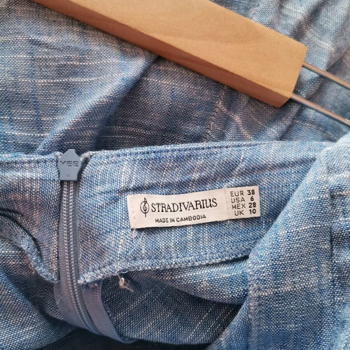 Stradivarius blue medium shorts like new