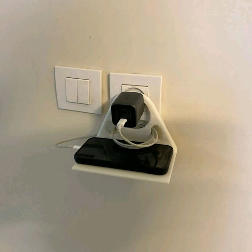 Phone charging holder new for wall outlet