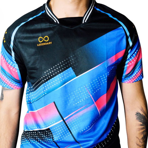 Legendary Performance T-shirt new, size L, black and blue