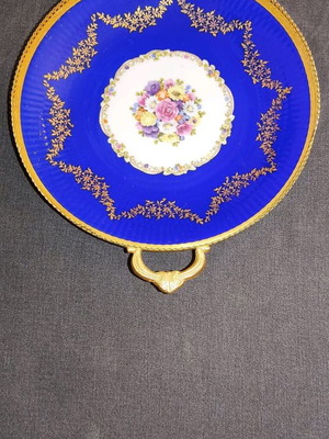 Serving platter used, grandmother's for candies