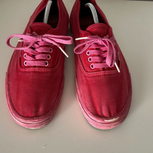 Vans Authentic CA Premium sneakers used, size 45, washed red