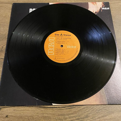 Best Of Scorpions vinyl like new, metal genre