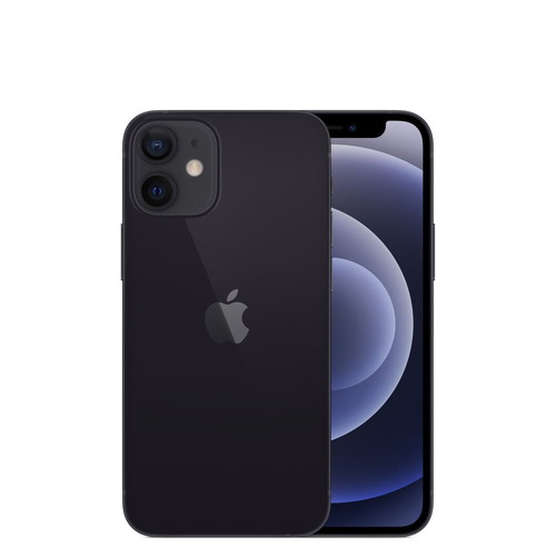 Apple iPhone 12 mini 128GB used, black, 5G with gifts
