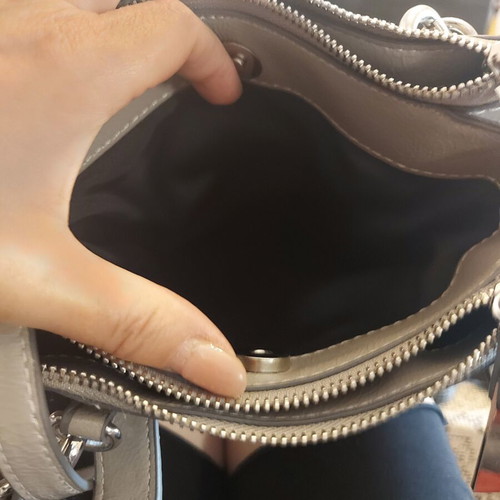 Zara shoulder bag like new, gray
