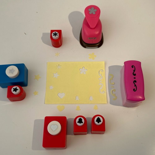 Children's perforators like new, set of 8 different