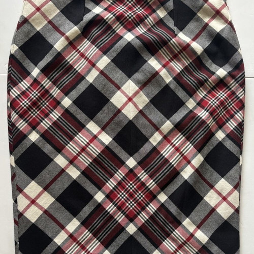 Alexander McQueen Tartan Blazer and Pencil Skirt Suit Medium, New