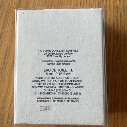 Van Cleef & Arpels First mini perfume new, 5 ml