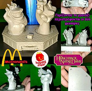 McDonald's Happy Meal 1996: the Hunchback of Notre Dame figure toy Η Παναγία των Παρισίων Disney
