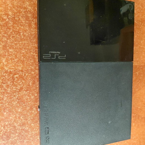 PlayStation 2 Slim used, black console without cables or controller