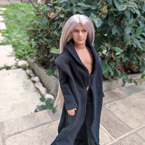 Ken doll inspired by Witcher used